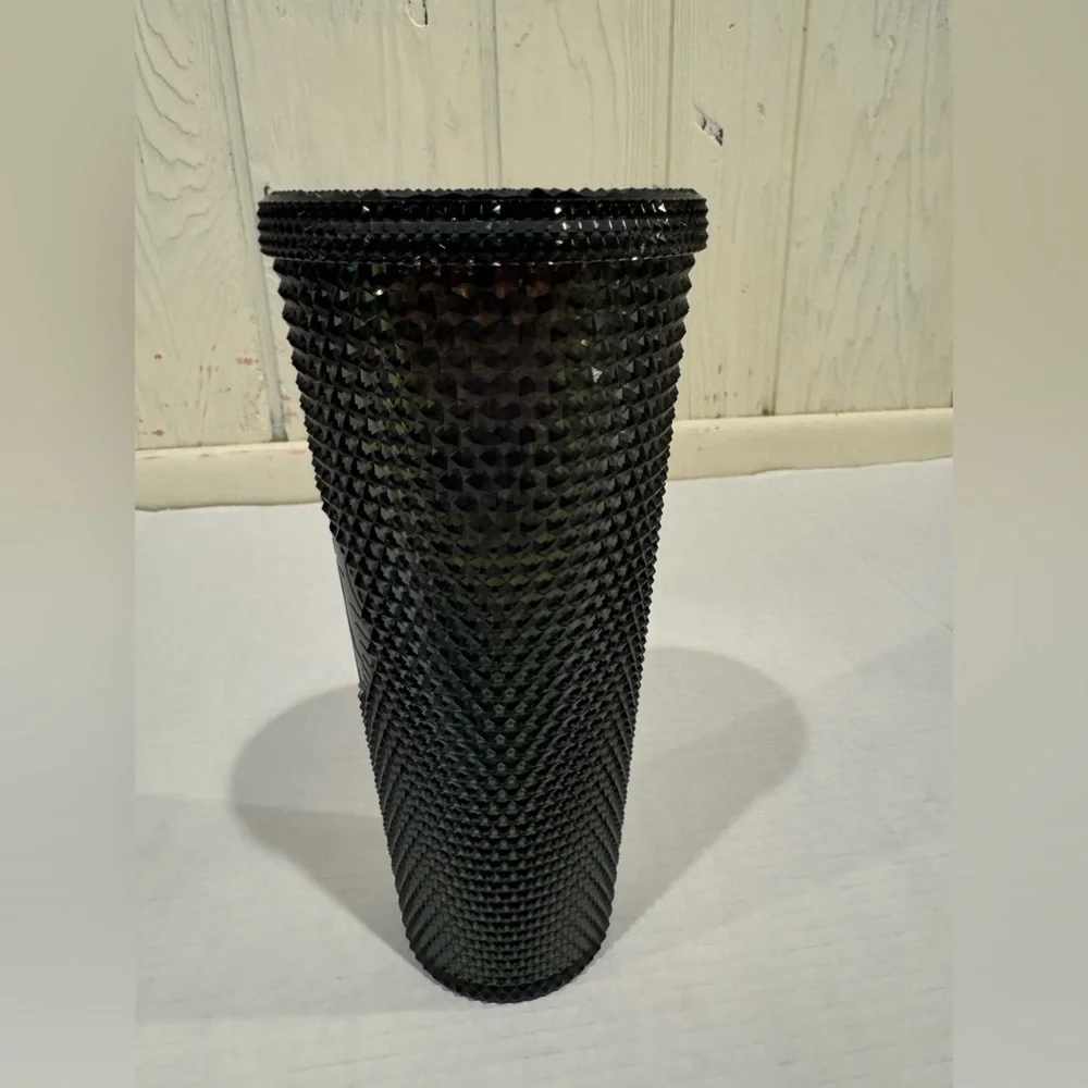 Starbucks Black Iridescent Studded Tumbler - 2020 (missing straw)